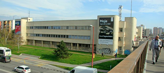 Polyfunkčná budova ATRIUM na Starohájskej